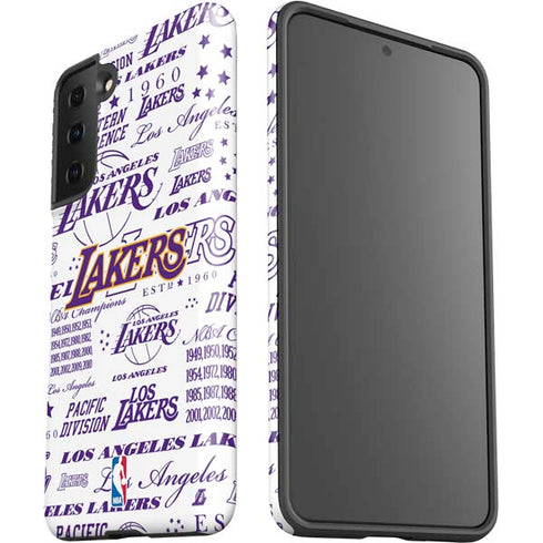 NBA LA Lakers Historic Blast Galaxy S21 FE Pro Case