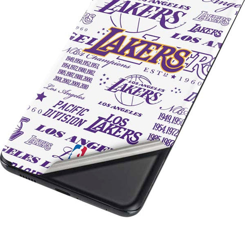 NBA LA Lakers Historic Blast Galaxy S21 Plus 5G Skin