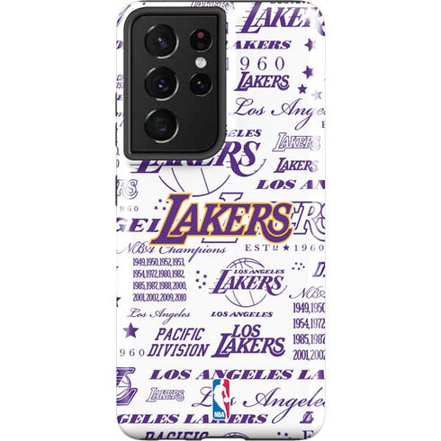 NBA LA Lakers Historic Blast Galaxy S21 Ultra 5G Pro Case