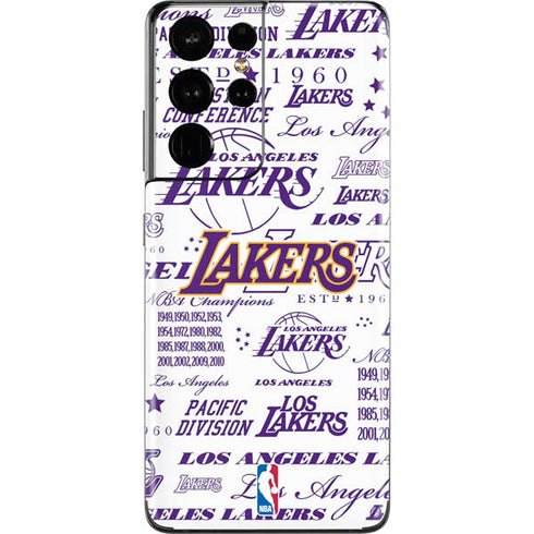 NBA LA Lakers Historic Blast Galaxy S21 Ultra 5G Skin