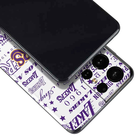 NBA LA Lakers Historic Blast Galaxy S21 Ultra 5G Skin