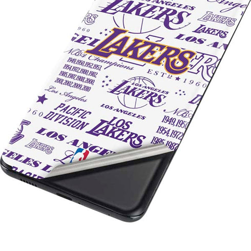 NBA LA Lakers Historic Blast Galaxy S21 Ultra 5G Skin