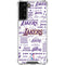 NBA LA Lakers Historic Blast Galaxy S22 Plus Clear Case