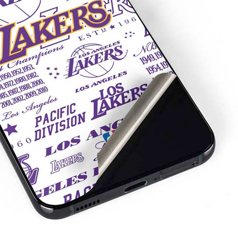 NBA LA Lakers Historic Blast Galaxy S22 Plus Skin
