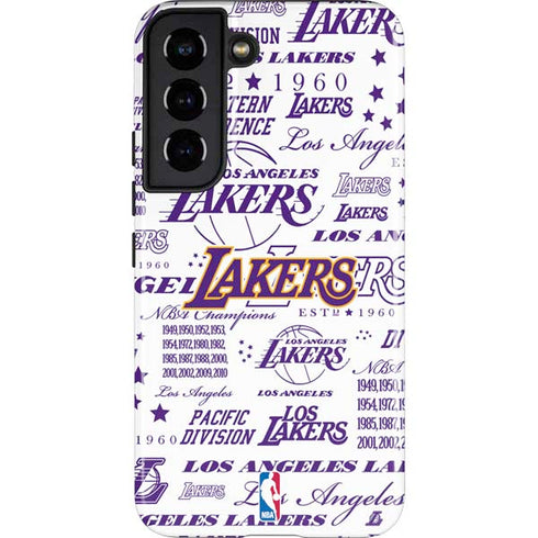 NBA LA Lakers Historic Blast Galaxy S22 Pro Case