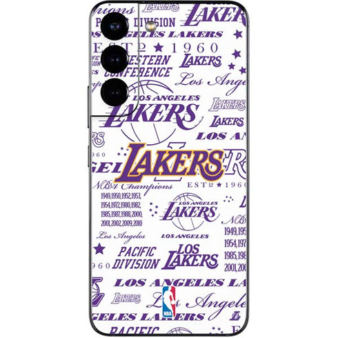 NBA LA Lakers Historic Blast Galaxy S22 Skin