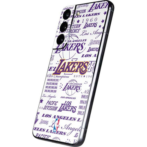 NBA LA Lakers Historic Blast Galaxy S22 Skin