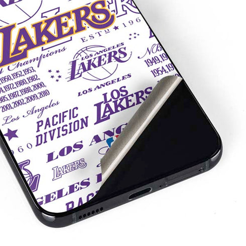 NBA LA Lakers Historic Blast Galaxy S22 Skin
