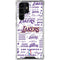 NBA LA Lakers Historic Blast Galaxy S22 Ultra Clear Case