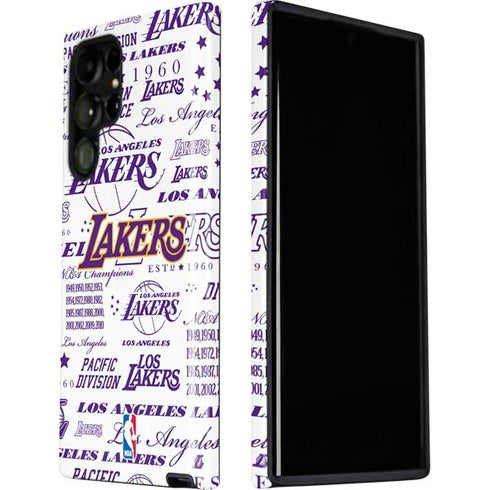 NBA LA Lakers Historic Blast Galaxy S22 Ultra Pro Case