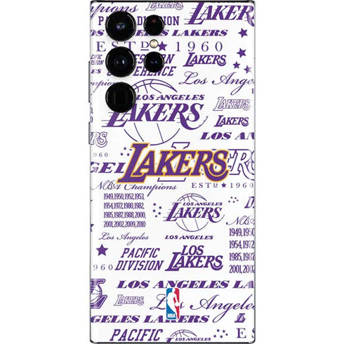 NBA LA Lakers Historic Blast Galaxy S22 Ultra Skin
