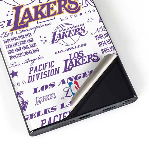 NBA LA Lakers Historic Blast Galaxy S22 Ultra Skin