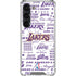 NBA LA Lakers Historic Blast Galaxy S23 Clear Case
