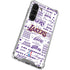 NBA LA Lakers Historic Blast Galaxy S23 Clear Case