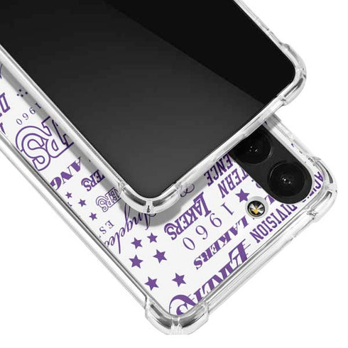 NBA LA Lakers Historic Blast Galaxy S23 Clear Case