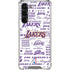 NBA LA Lakers Historic Blast Galaxy S23 Plus Clear Case