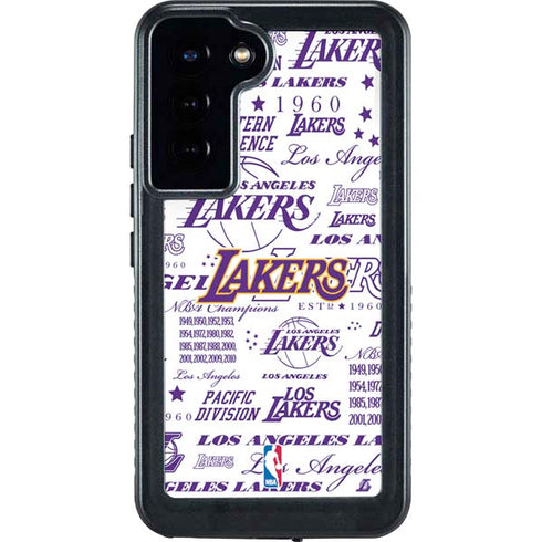 NBA LA Lakers Historic Blast Galaxy S23 Plus Waterproof Case