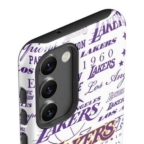 NBA LA Lakers Historic Blast Galaxy S23 Pro Case