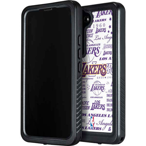 NBA LA Lakers Historic Blast Galaxy S23 Waterproof Case