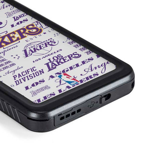 NBA LA Lakers Historic Blast Galaxy S23 Waterproof Case