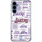 NBA LA Lakers Historic Blast Galaxy S24 Clear Case