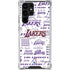NBA LA Lakers Historic Blast Galaxy S24 Ultra Clear Case