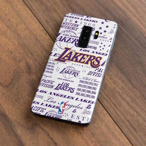 NBA LA Lakers Historic Blast Galaxy S9 Plus Skin