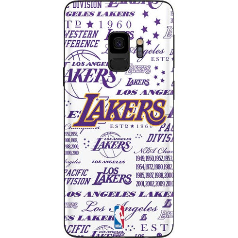 NBA LA Lakers Historic Blast Galaxy S9 Skin