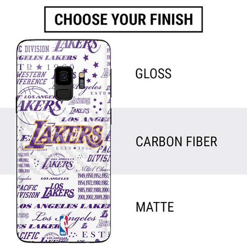 NBA LA Lakers Historic Blast Galaxy S9 Skin