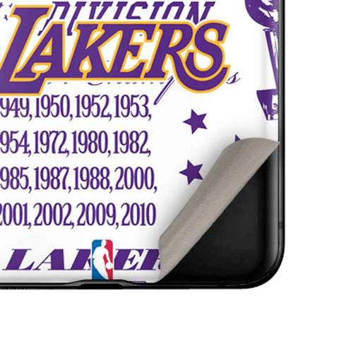 NBA LA Lakers Historic Blast Galaxy Z Flip Skin