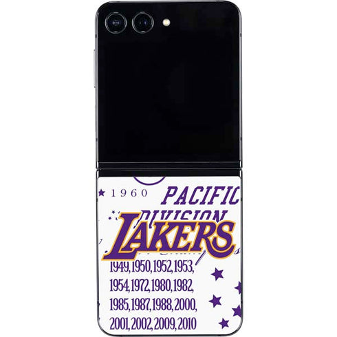 NBA LA Lakers Historic Blast Galaxy Z Flip5 5G Skin