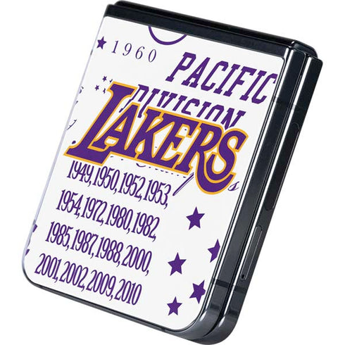 NBA LA Lakers Historic Blast Galaxy Z Flip5 5G Skin