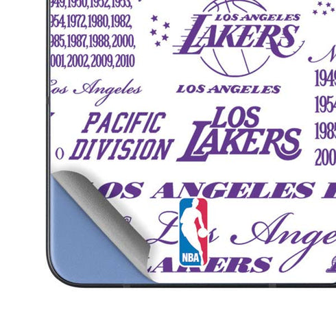 NBA LA Lakers Historic Blast Galaxy Z Fold5 5G Skin