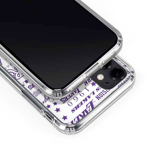NBA LA Lakers Historic Blast iPhone 11 Clear Case