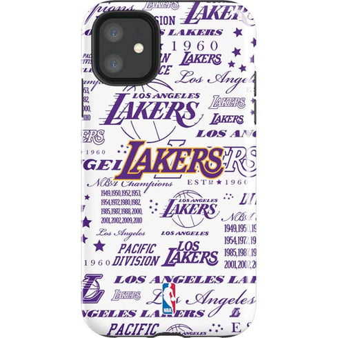 NBA LA Lakers Historic Blast iPhone 11 Impact Case