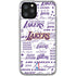 NBA LA Lakers Historic Blast iPhone 11 Pro Clear Case