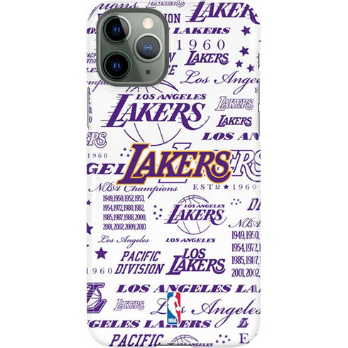 NBA LA Lakers Historic Blast iPhone 11 Pro Lite Case
