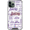 NBA LA Lakers Historic Blast iPhone 11 Pro Max Clear Case