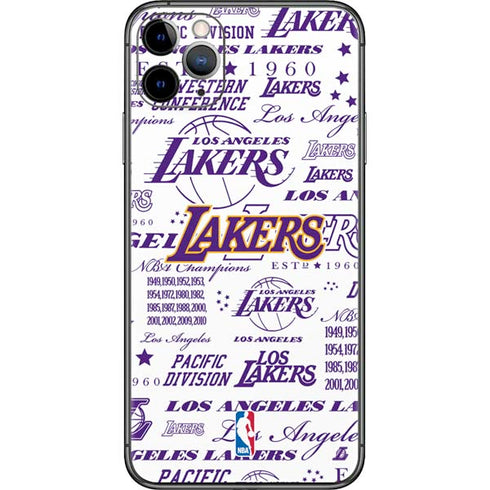 NBA LA Lakers Historic Blast iPhone 11 Pro Max Skin