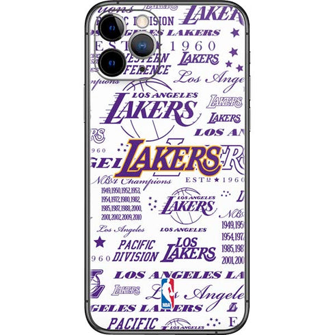 NBA LA Lakers Historic Blast iPhone 11 Pro Skin