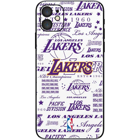 NBA LA Lakers Historic Blast iPhone 11 Skin