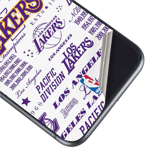 NBA LA Lakers Historic Blast iPhone 11 Skin