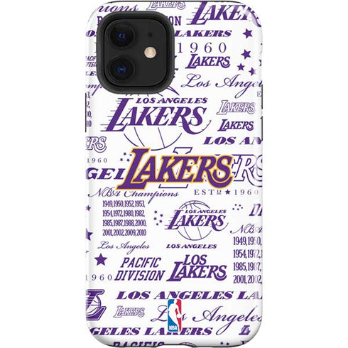 NBA LA Lakers Historic Blast iPhone 12 Impact Case