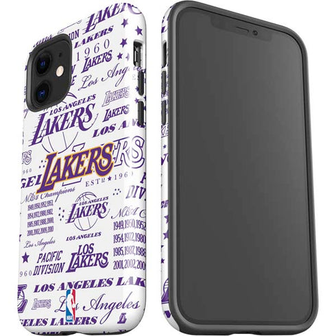 NBA LA Lakers Historic Blast iPhone 12 Impact Case