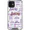 NBA LA Lakers Historic Blast iPhone 12 Mini Clear Case