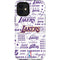 NBA LA Lakers Historic Blast iPhone 12 Mini Impact Case