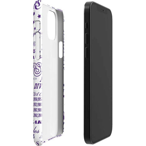 NBA LA Lakers Historic Blast iPhone 12 Mini Lite Case