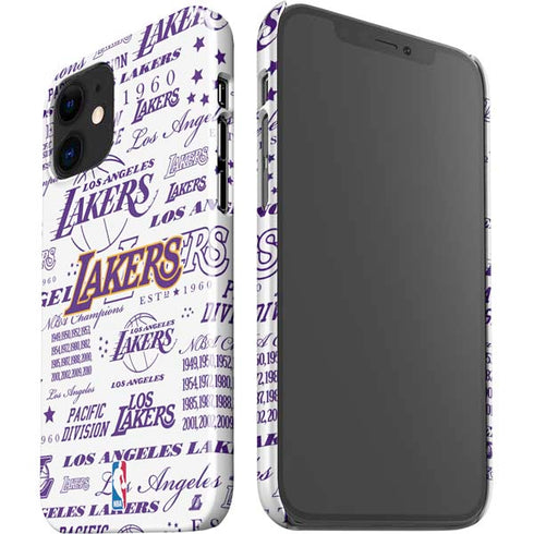 NBA LA Lakers Historic Blast iPhone 12 Mini Lite Case