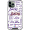 NBA LA Lakers Historic Blast iPhone 12 Pro Clear Case
