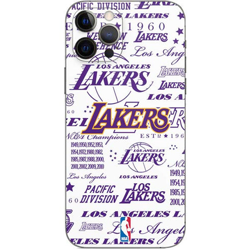 NBA LA Lakers Historic Blast iPhone 12 Pro Skin